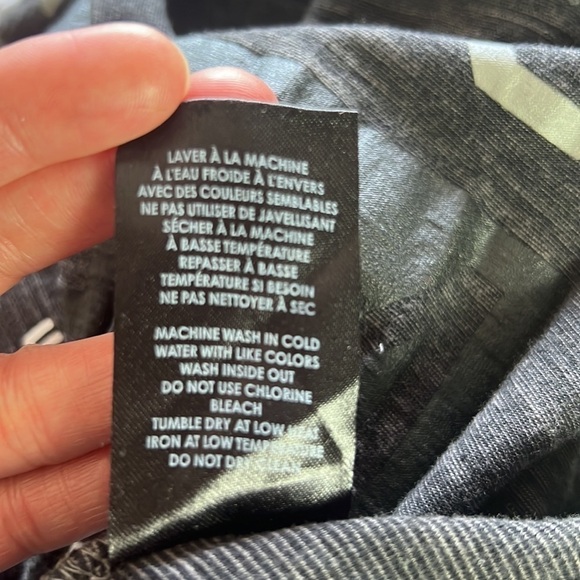 Oxygen Active Wear Gray/Black Short Sleeve T-Shirt Size L - Picture 10 of 12